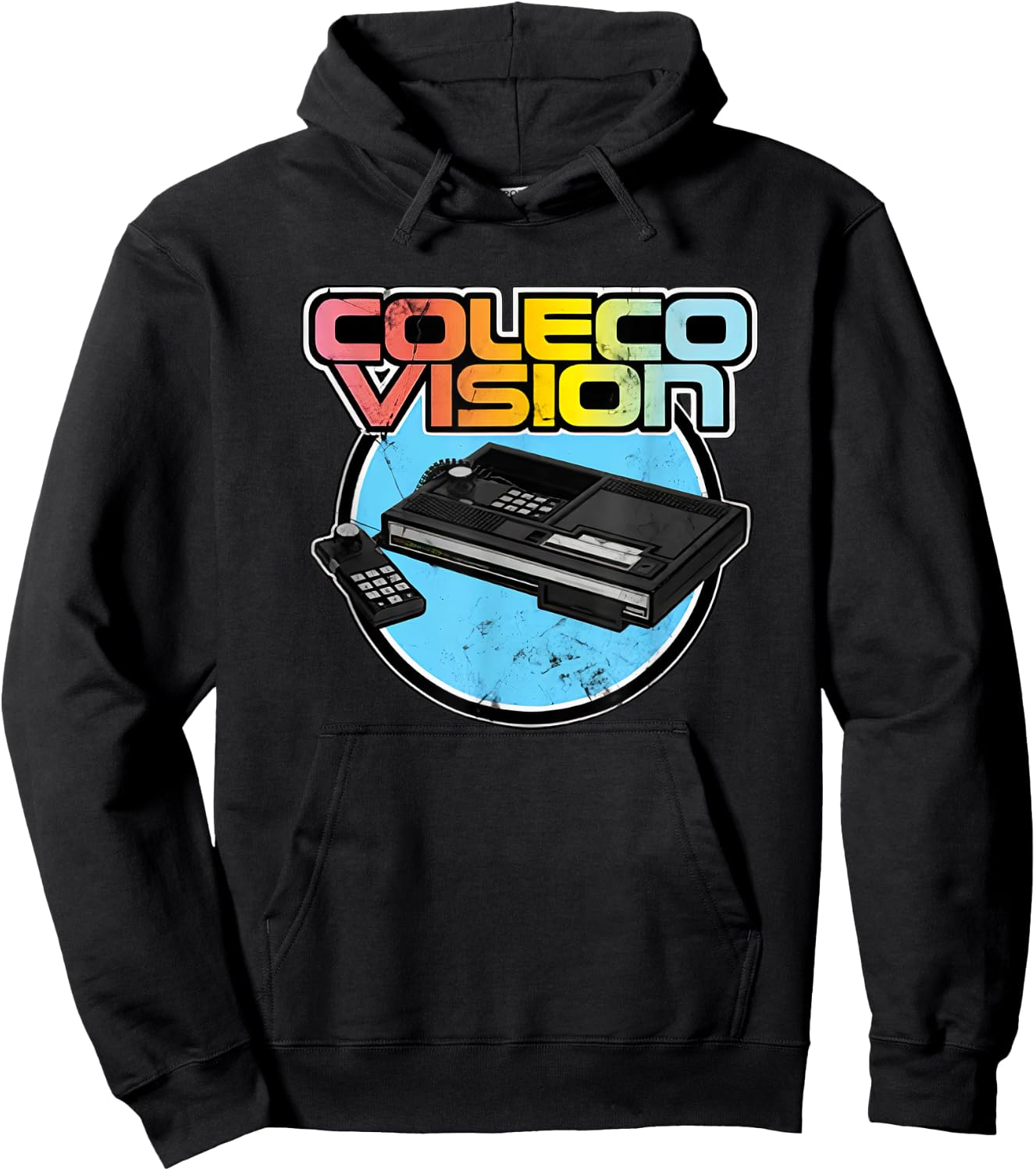 Colecovision Retro Vintage Video Game Gamer Hoodie - Hoodie | Black