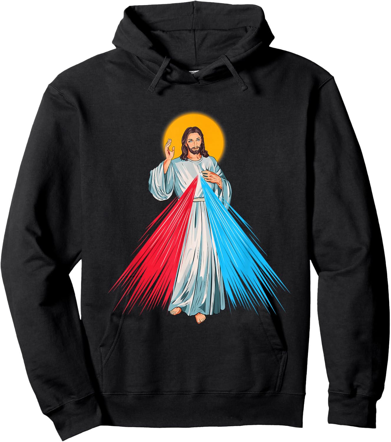 Divine Mercy of JESUS CHRIST Hoodie - Hoodie | Black