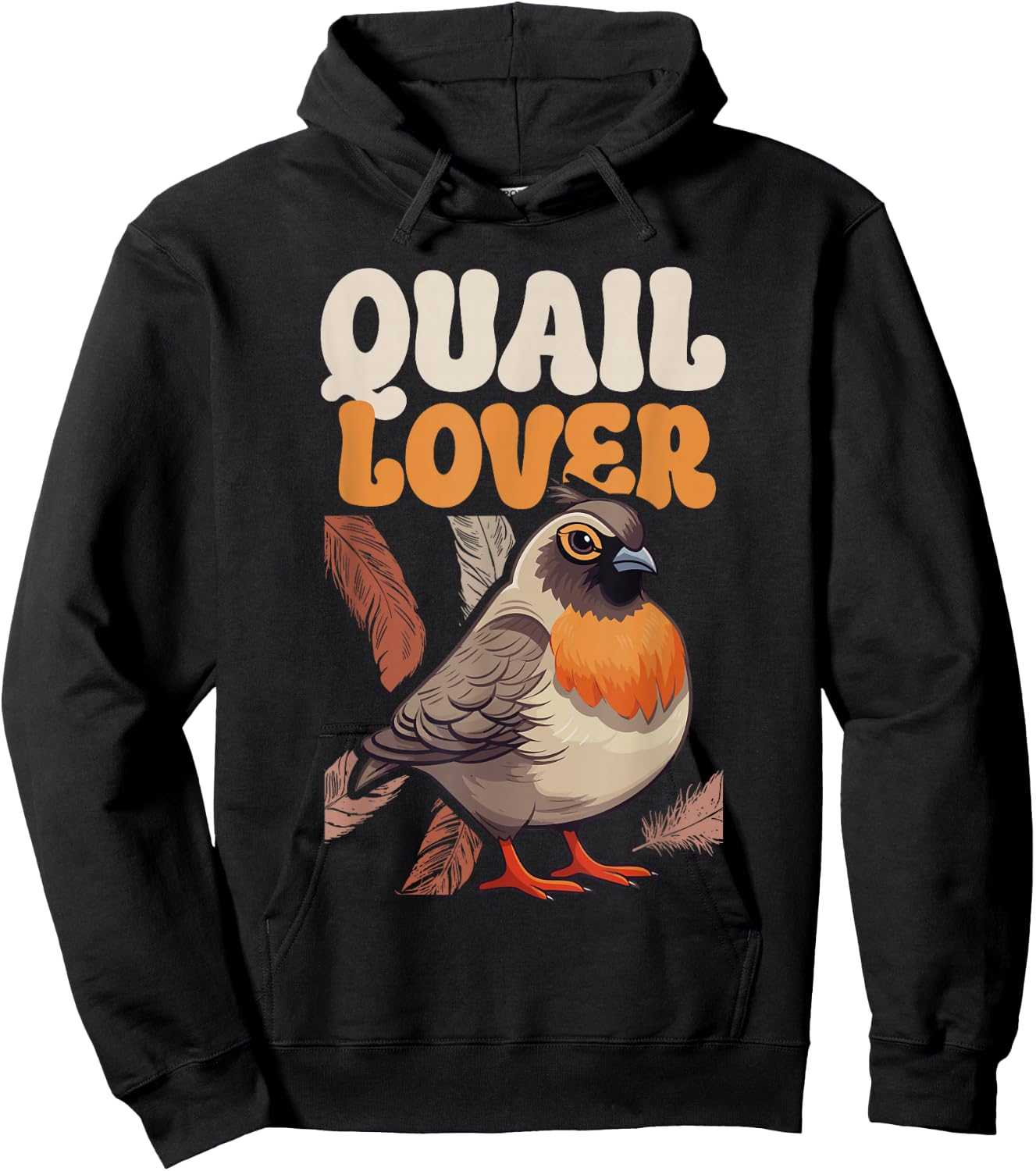 Quail Lover - Quail Breeder Quail Owner Hoodie - Hoodie | Black