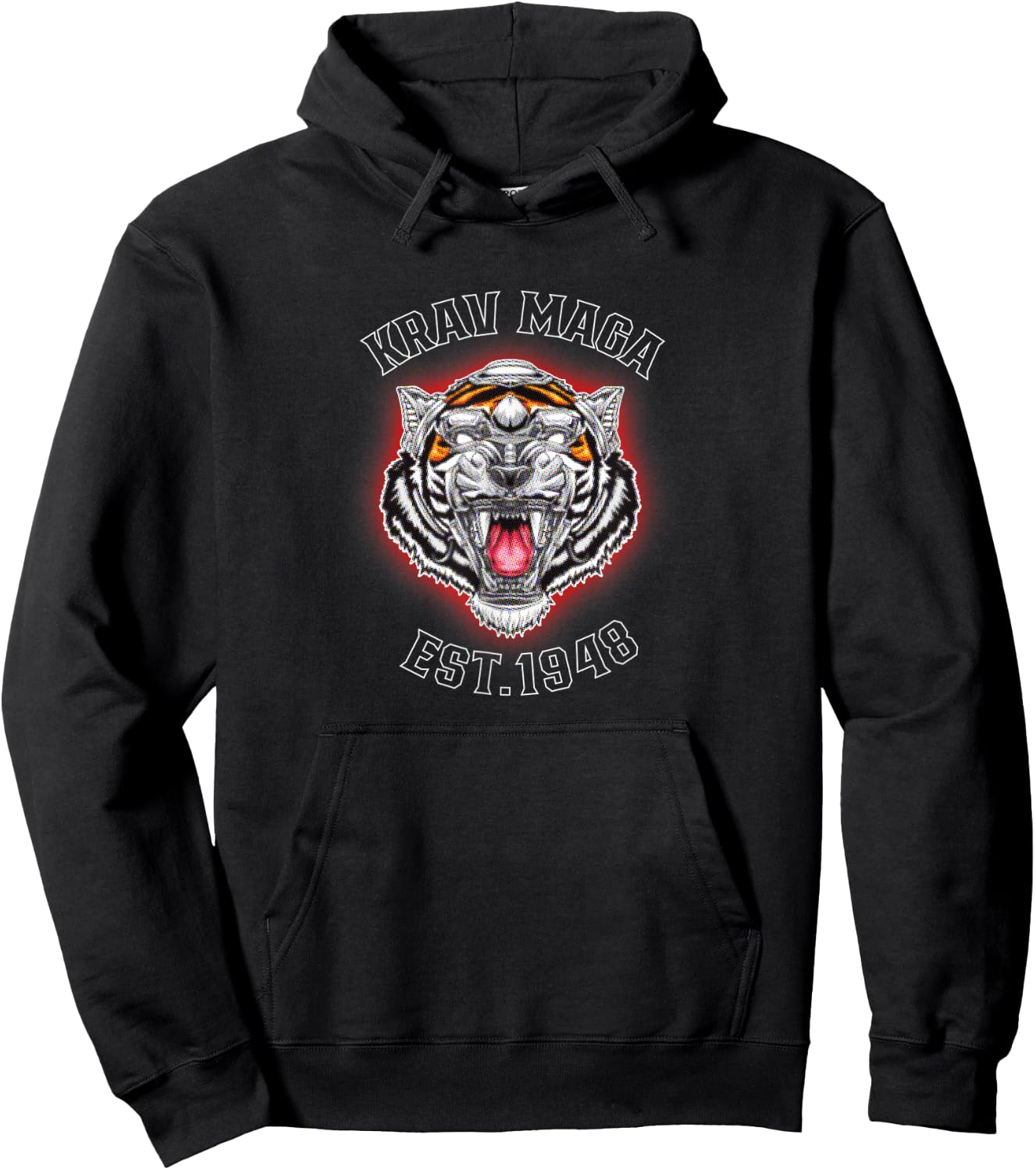 Mechanical Tiger Training Apparel for Krav Maga Hoodie - Hoodie | Black