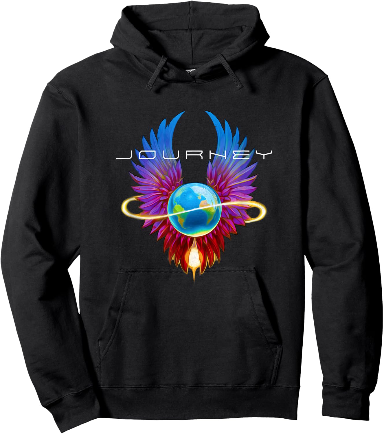 Journey Infinity Wings Hoodie - Hoodie | Black
