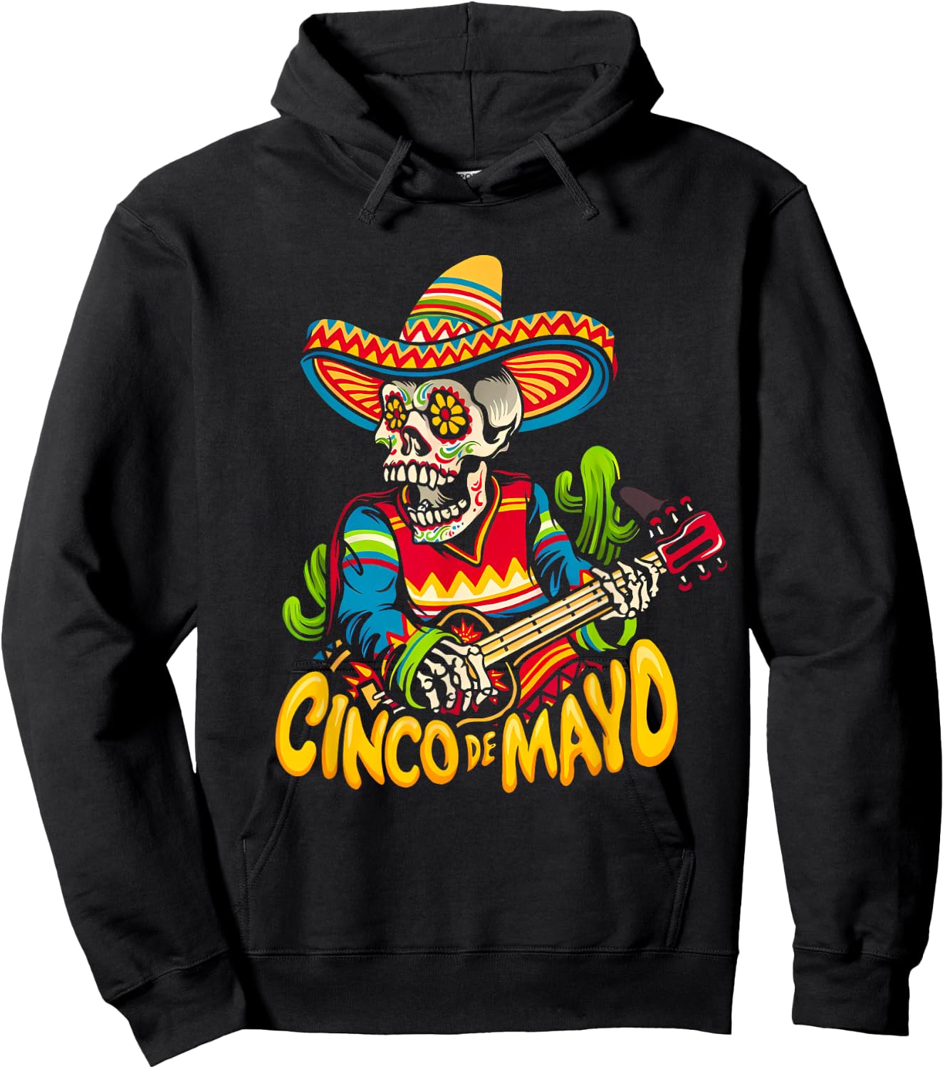 Cinco De Mayo Mexican Lets Fiesta 5 De Mayo Women Men Hoodie - Hoodie | Black