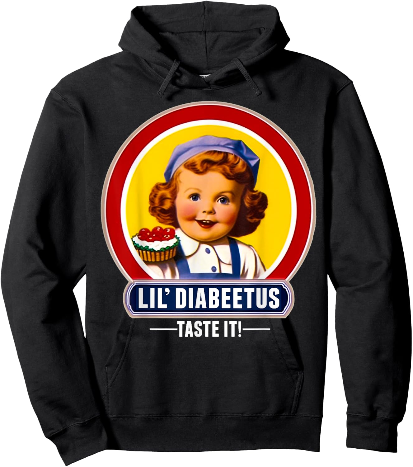 Lil Diabeetus Tasteless Type 1 Type 2 Diabetes Diabetic Hoodie - Hoodie | Black