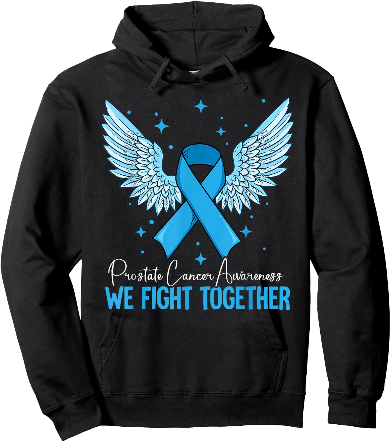 Prostate Cancer Awareness Hoodie - Hoodie | Black