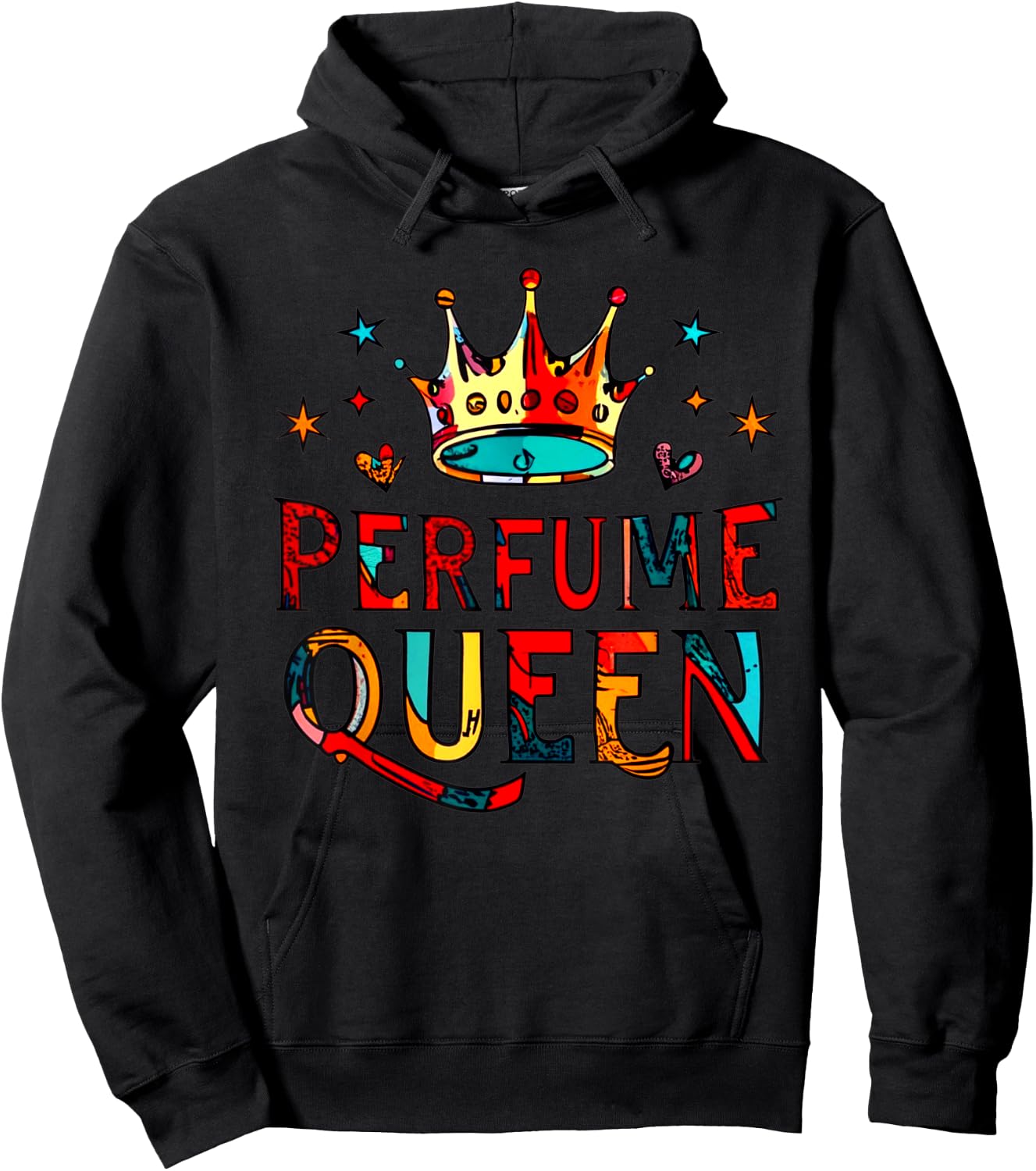 Perfume Queen Crown Perfume Fragrance Lovers Design Hoodie - Hoodie | Black