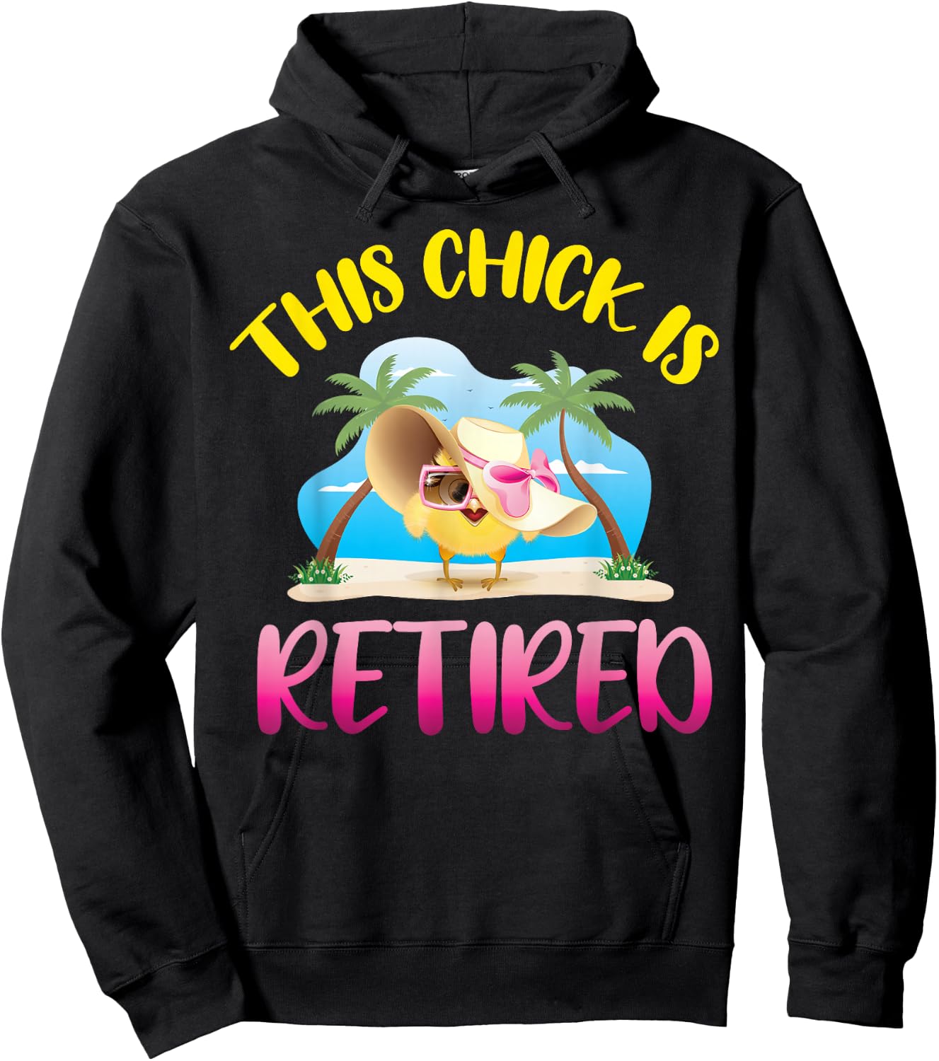 This Chick is Retired Hoodie - Hoodie | Black