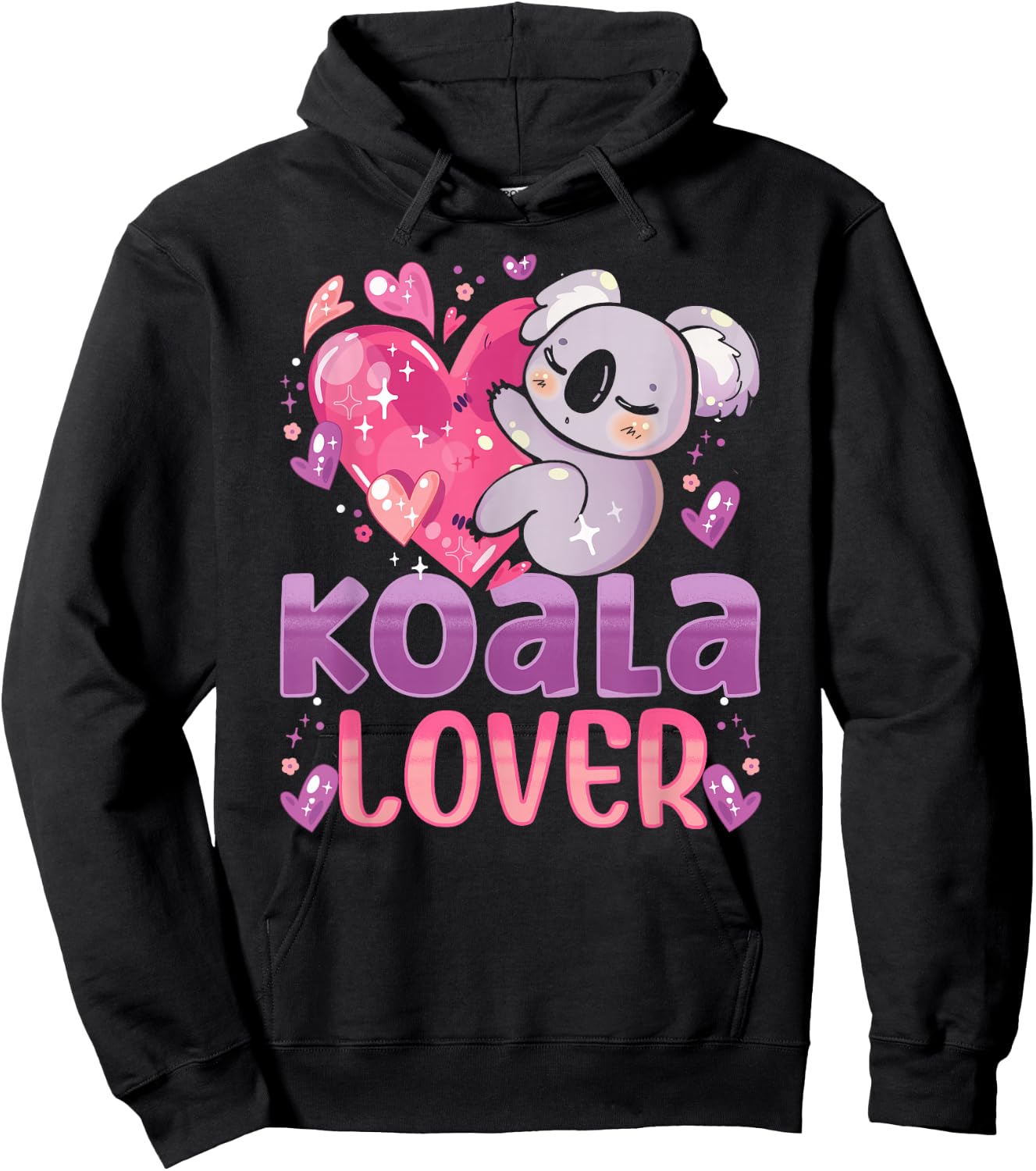 Koala Lover Cute Animal Koala Bear Koalas Hoodie - Hoodie | Black