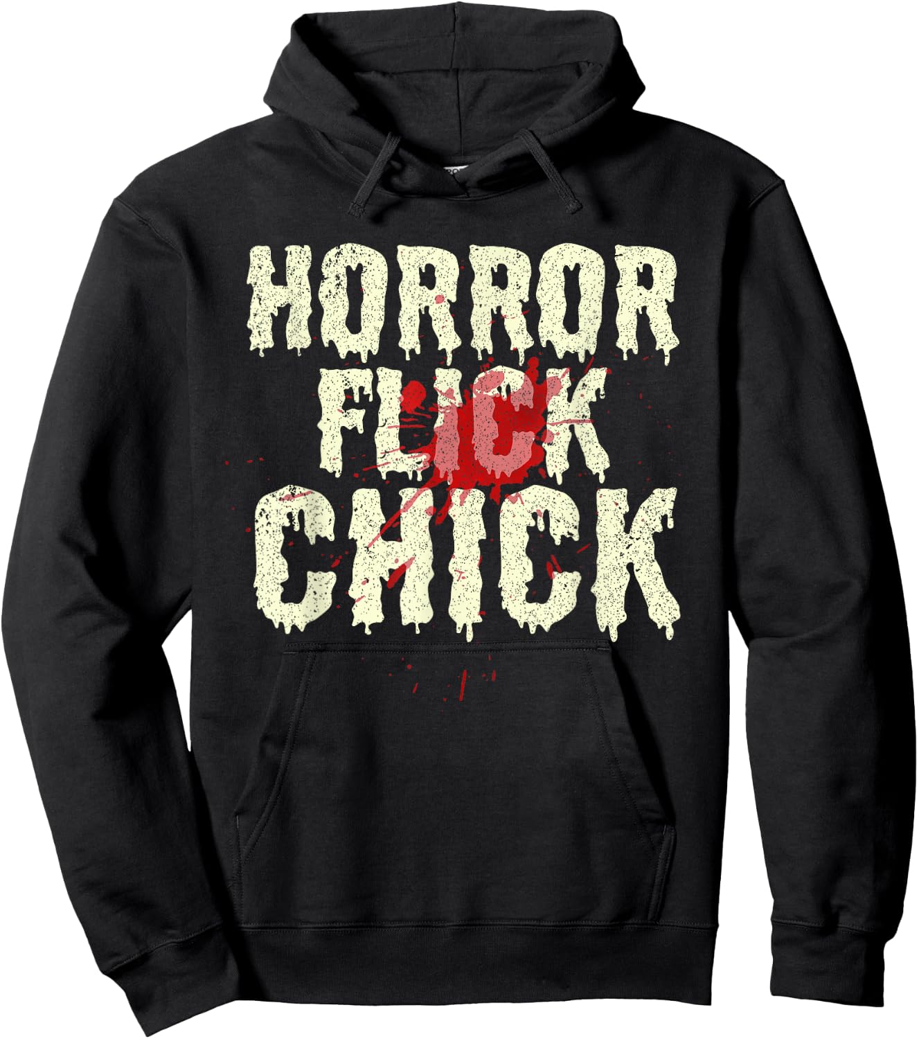 Funny Horror Art Women Halloween Film Horror Movie Hoodie - Hoodie | Black
