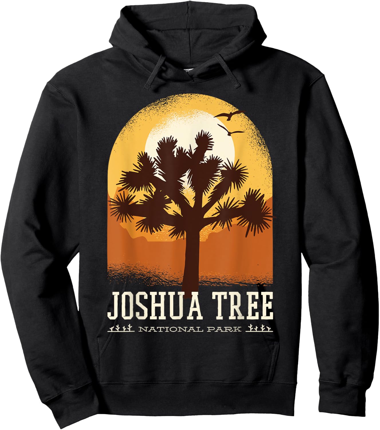 California Joshua Tree National Park 1994 Hoodie - Hoodie | Black