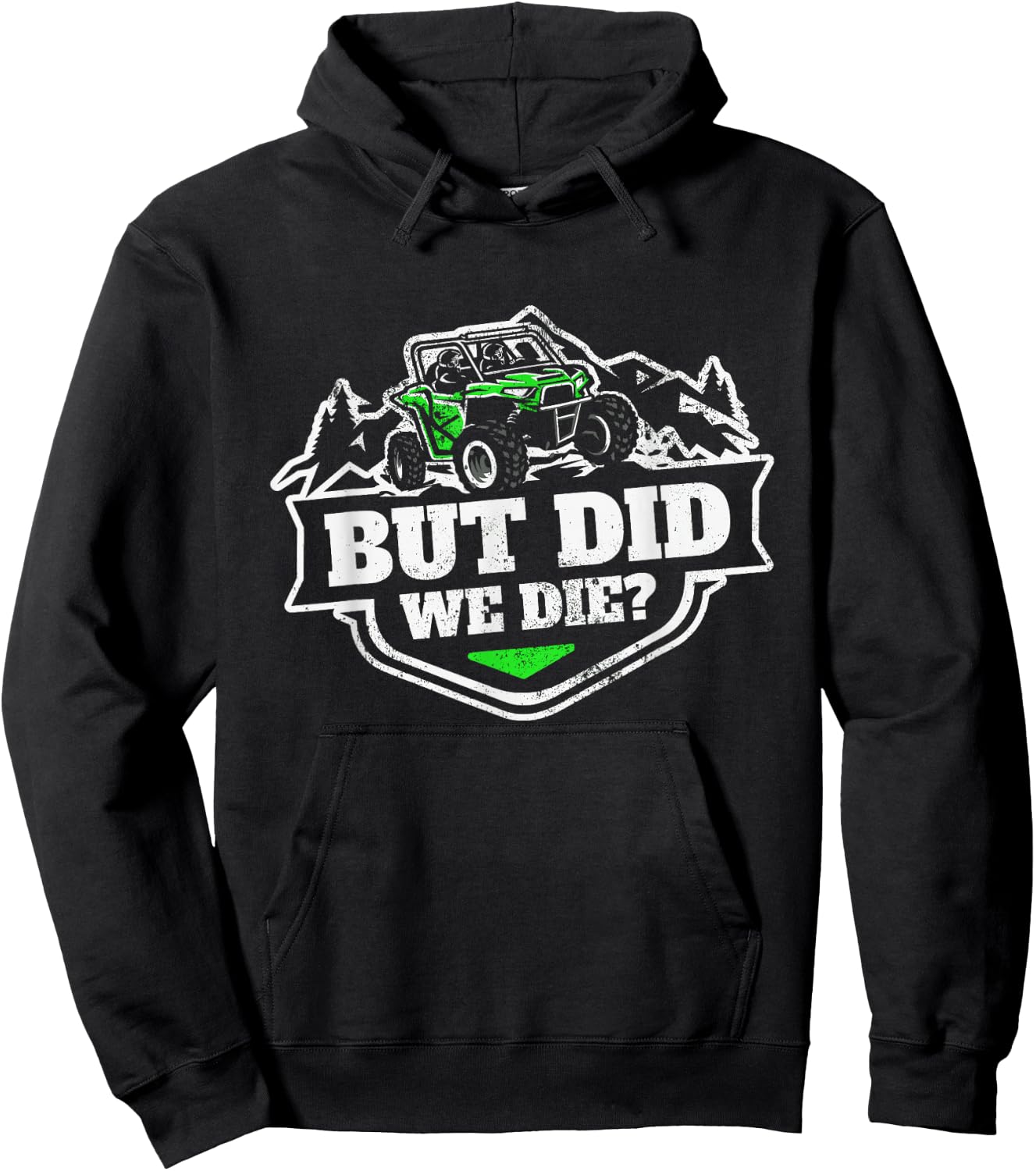Funny Off-Roading ATV UTV Rock Crawling Off Road Vehicle Hoodie - Hoodie | Black