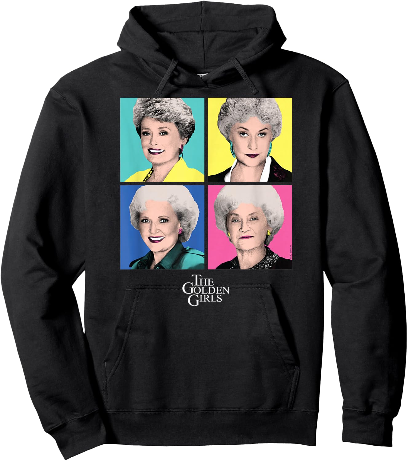 The Golden Girls - Group Pop Art Hoodie - Hoodie | Black