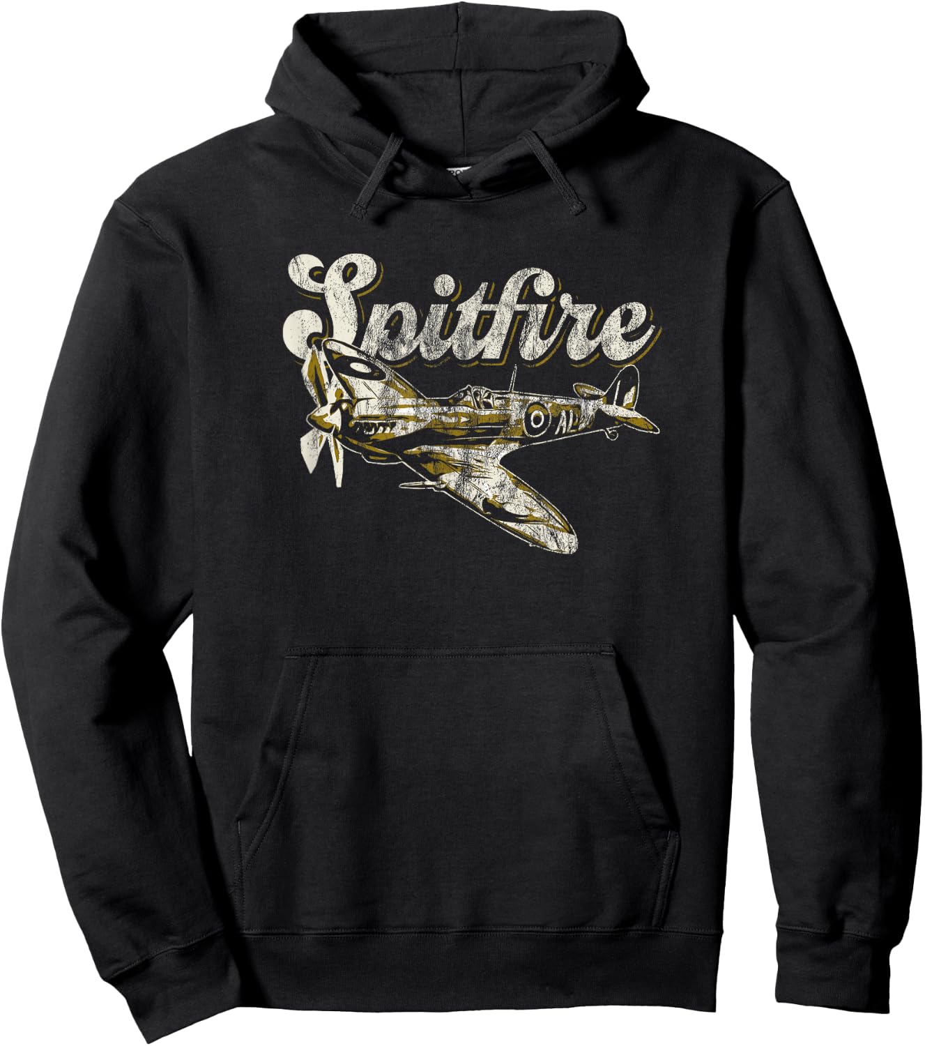 Spitfire shirt Hoodie - Hoodie | Black