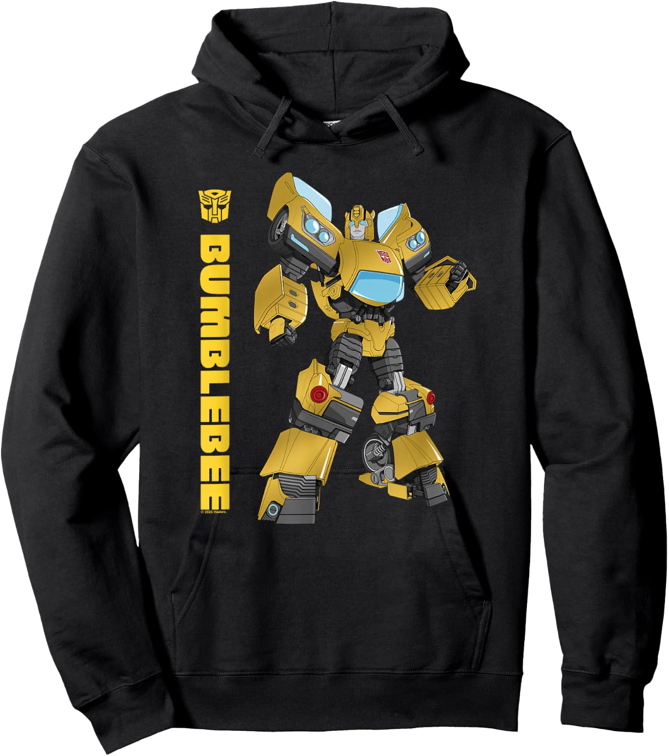 Transformers Bumblebee Autobots Epic Pose Portrait Hoodie - Hoodie | Black