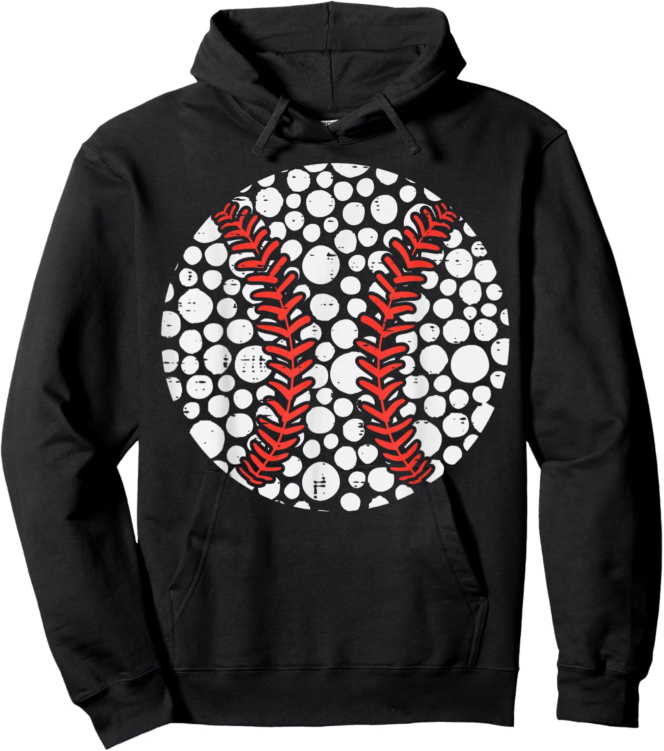 International Dot Day Baseball Dots Men Boys Kids Youth Teen Hoodie - Hoodie | Black