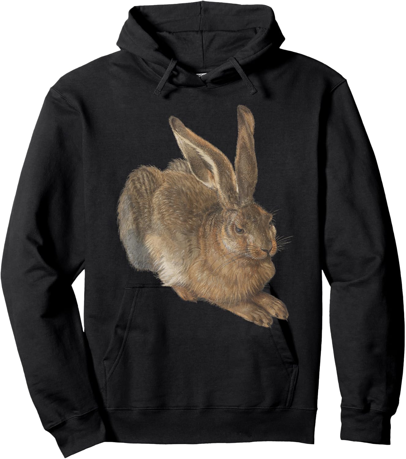 Young Hare (Feldhase) by Albrecht Durer Hoodie - Hoodie | Black