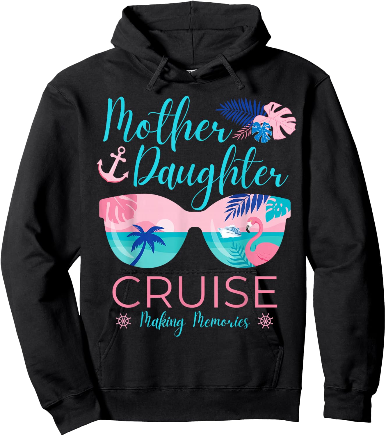Mother Daughter Cruise Trip Matching Cruising Squad Hoodie - Hoodie | Black