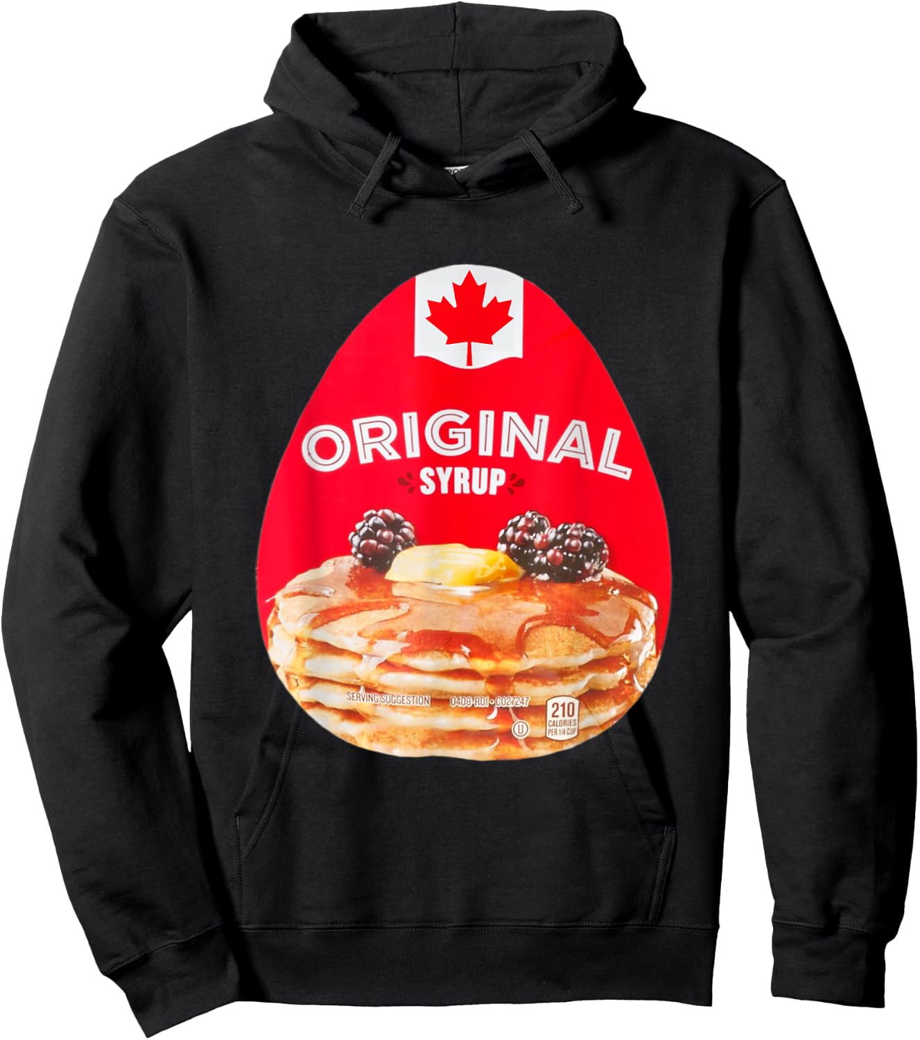 Maple Syrup Halloween 2022 Costume Matching Couple Hoodie - Hoodie | Black