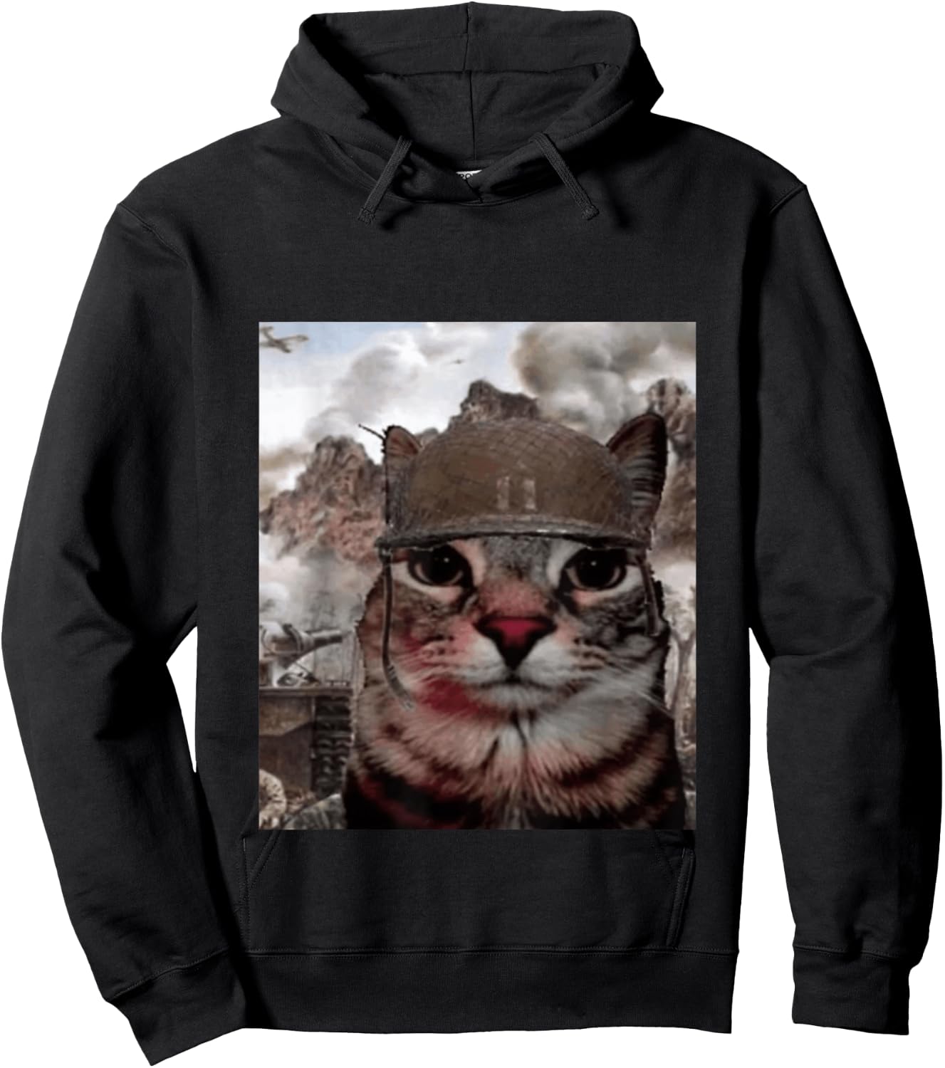 Thousand Yard Stare Funny , , for girls. Hoodie - Hoodie | Black