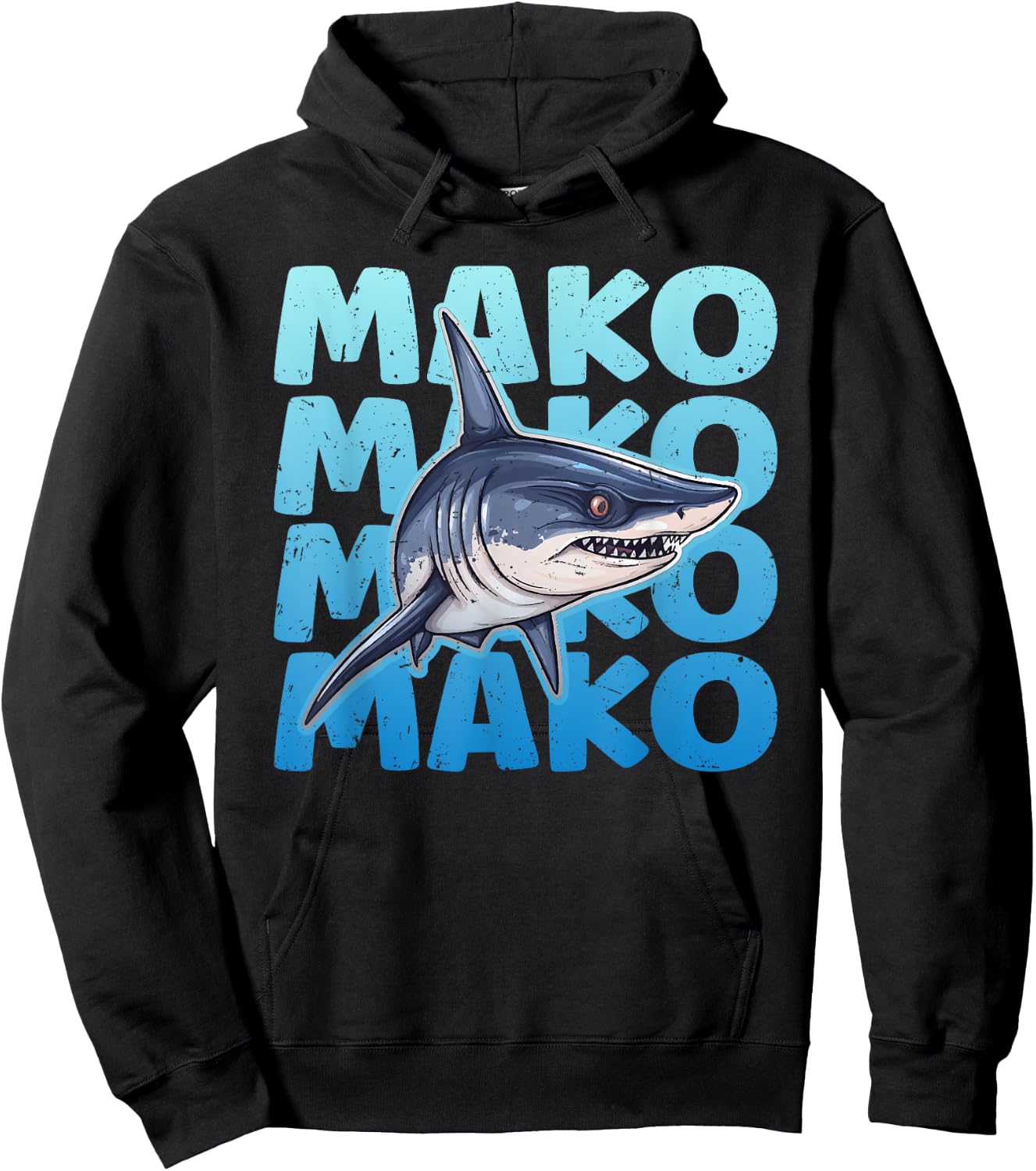 MAKO Quote for a Mako Shark Expert Hoodie - Hoodie | Black