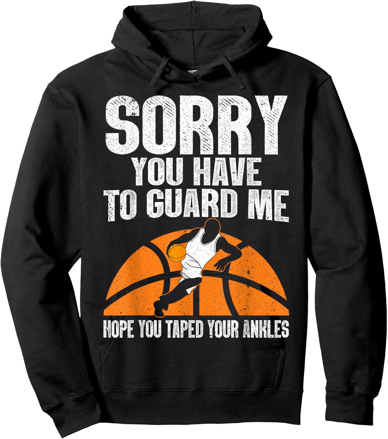 Funny Basketball Women Sports Game Basketball Player Hoodie - Hoodie | Black