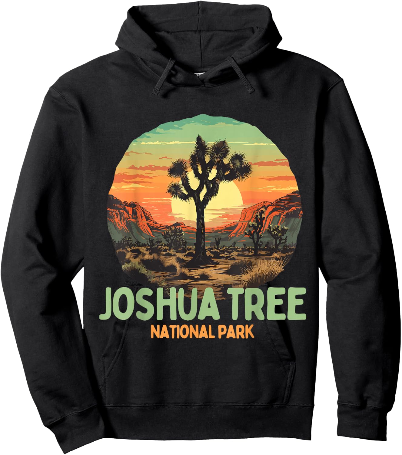 Joshua Tree National Park Hoodie - Hoodie | Black