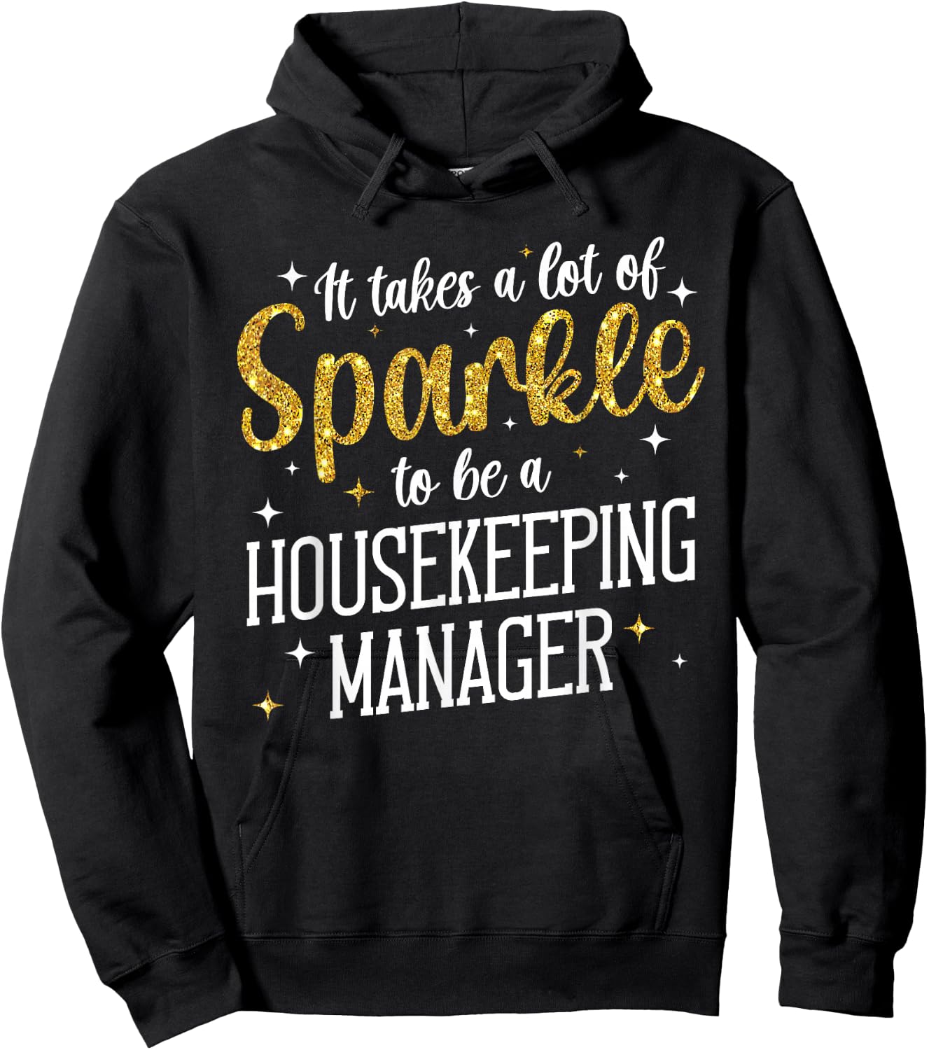 To Be A Housekeeping Manager Housekeeper Manager Hoodie - Hoodie | Black