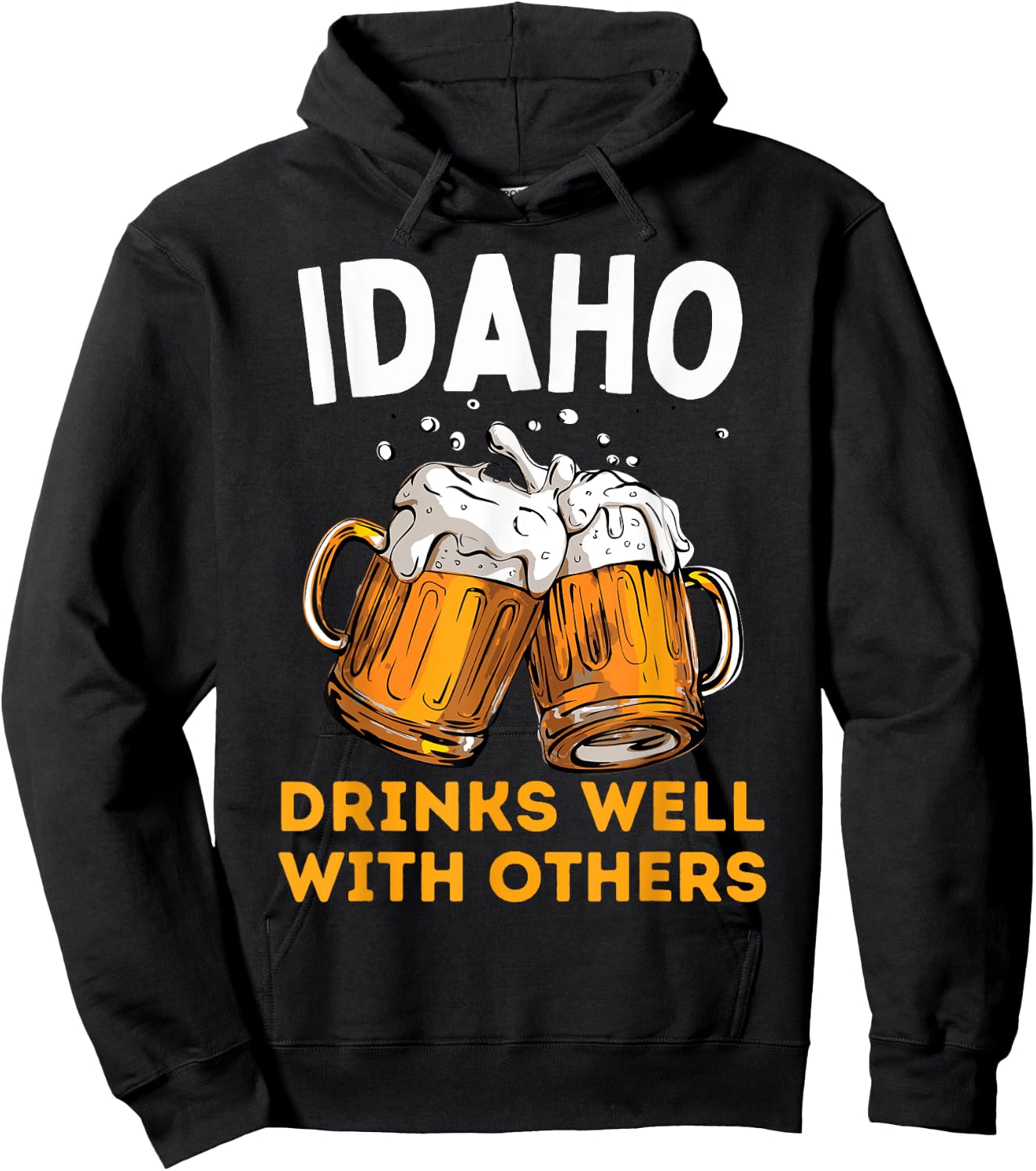 Idaho Drink Local Beer Drinking Micro Brew Craft Brewing Hoodie - Hoodie | Black