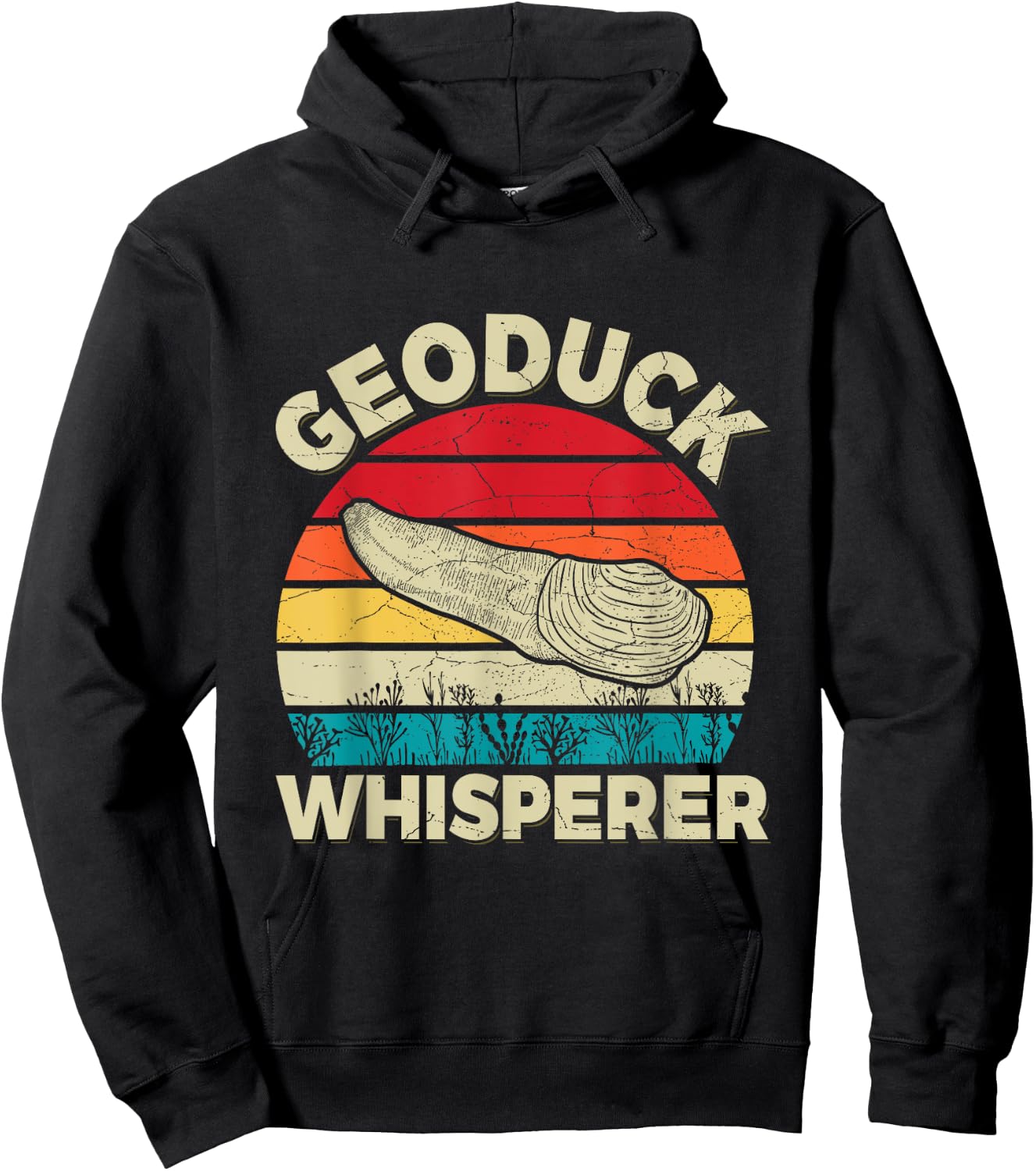 Geoduck Whisperer Design for a Geoduck Expert Hoodie - Hoodie | Black