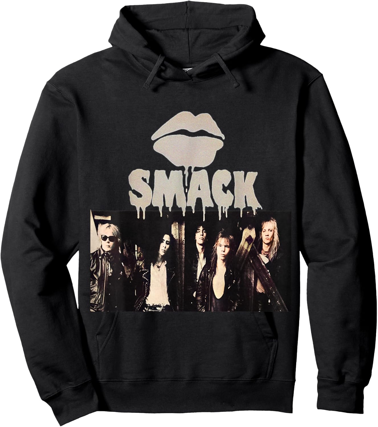 Smack Rock Band Hoodie - Hoodie | Black