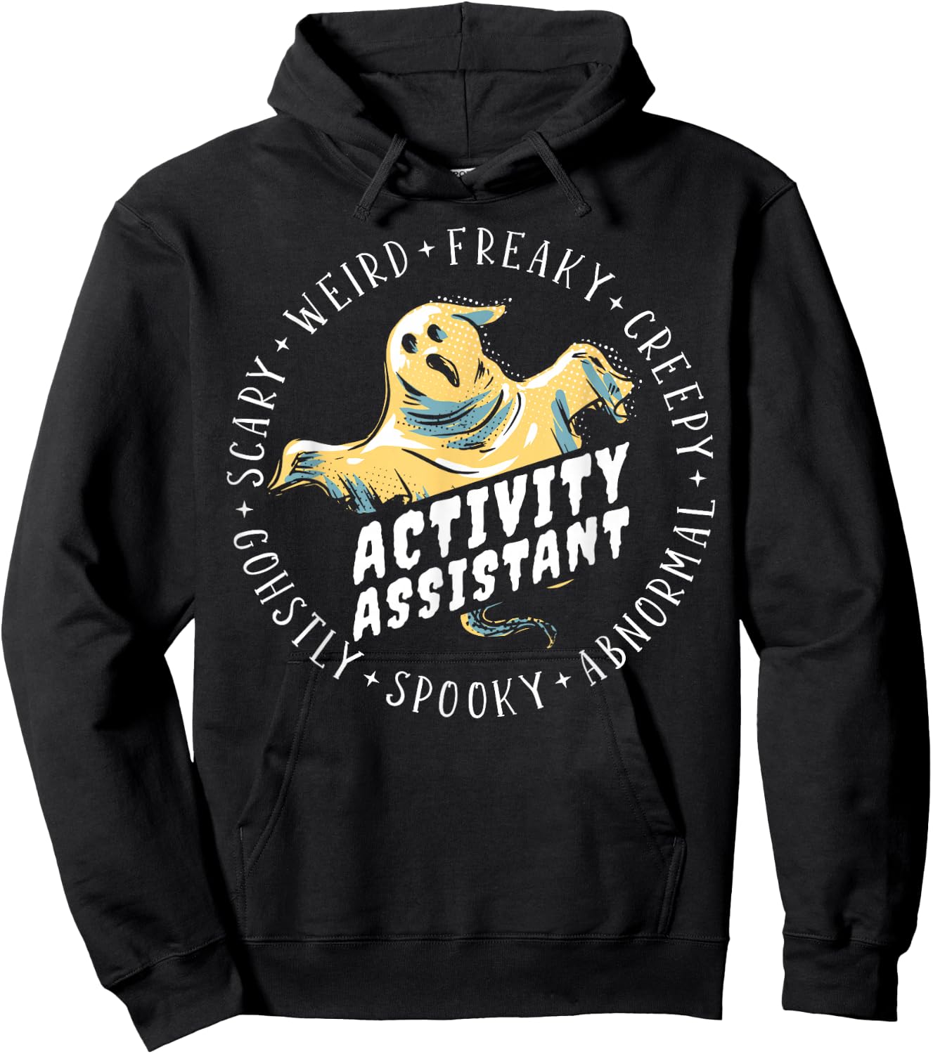 Halloween Activity Assistant Hoodie - Hoodie | Black