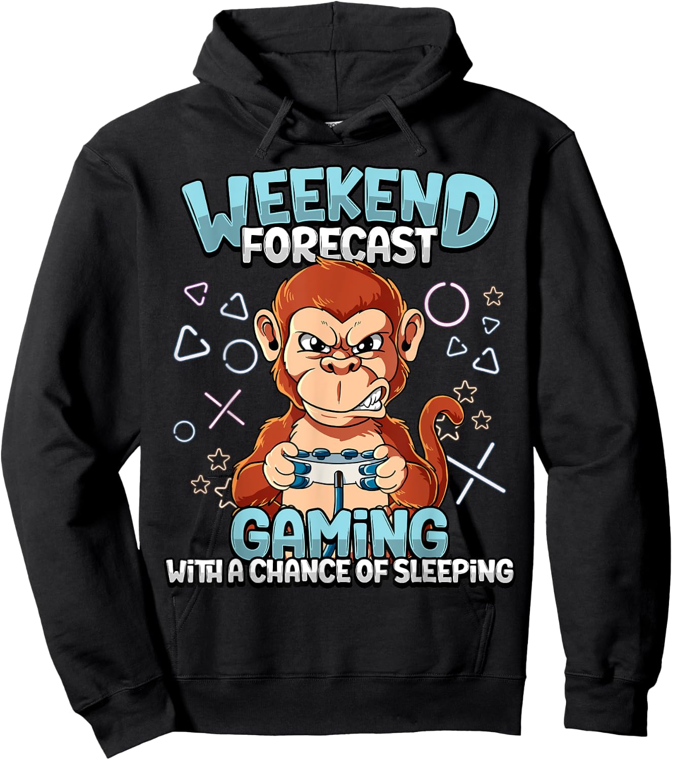 Weekend Forecast Gaming Hoodie - Hoodie | Black