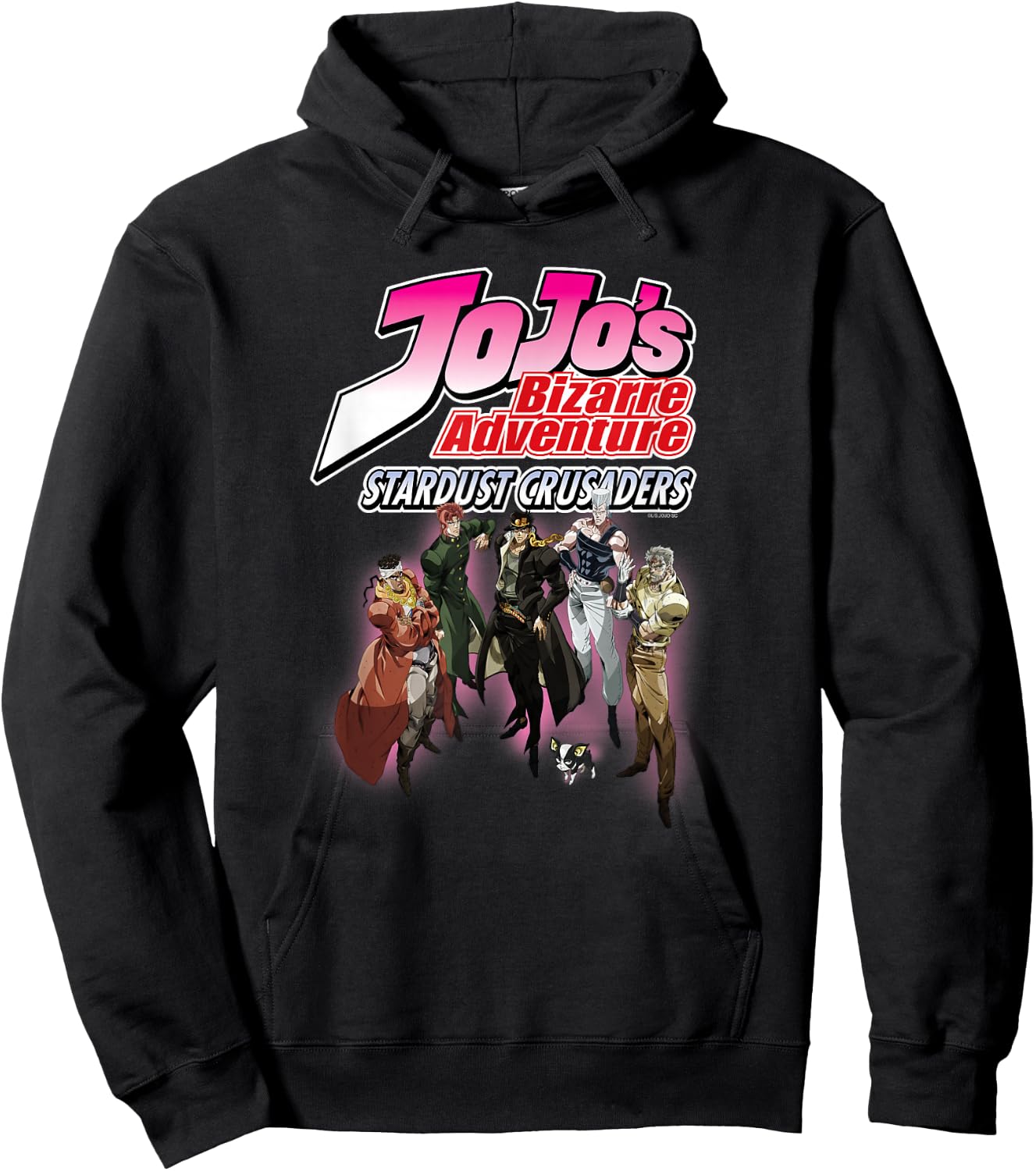 JoJo's Bizarre Adventure Part 3 Stardust Crusaders Anime Hoodie - Hoodie | Black