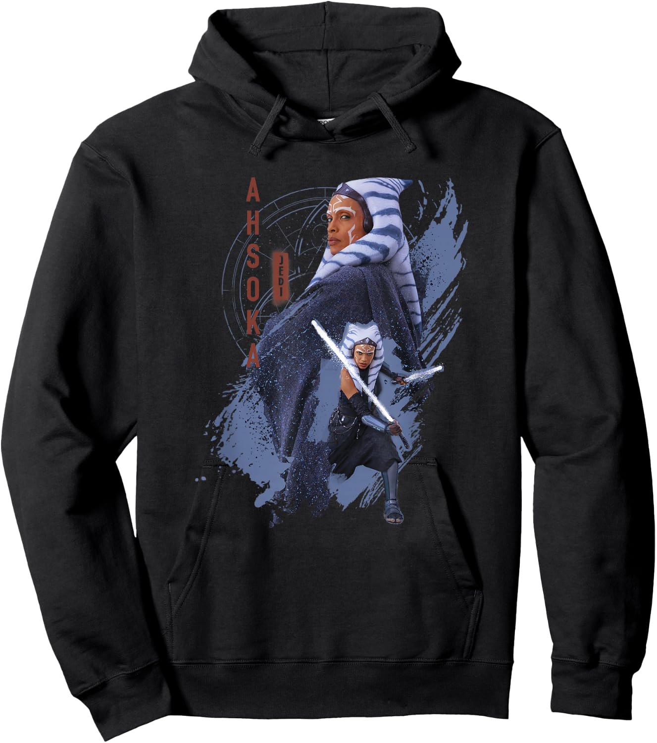 Star Wars: Ahsoka Jedi Warrior Epic Poses Poster Hoodie - Hoodie | Black