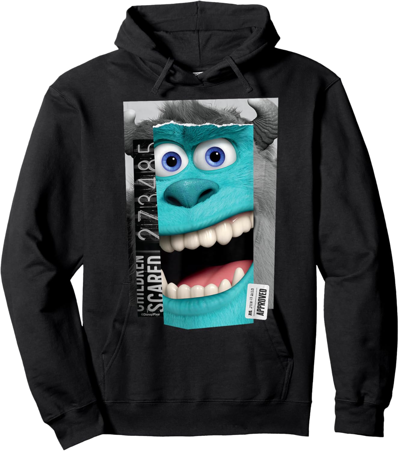 Disney and Pixar’s Monsters, Inc. Sulley Top Scarer Hoodie - Hoodie | Black