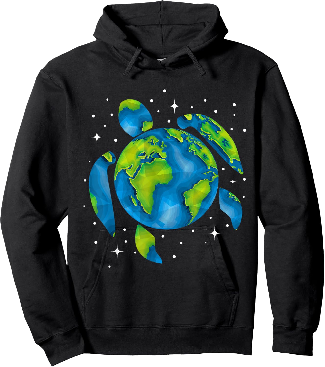 Earth Day 2027 Restore Recycle Sea Turtle Save the Planet Hoodie - Hoodie | Black