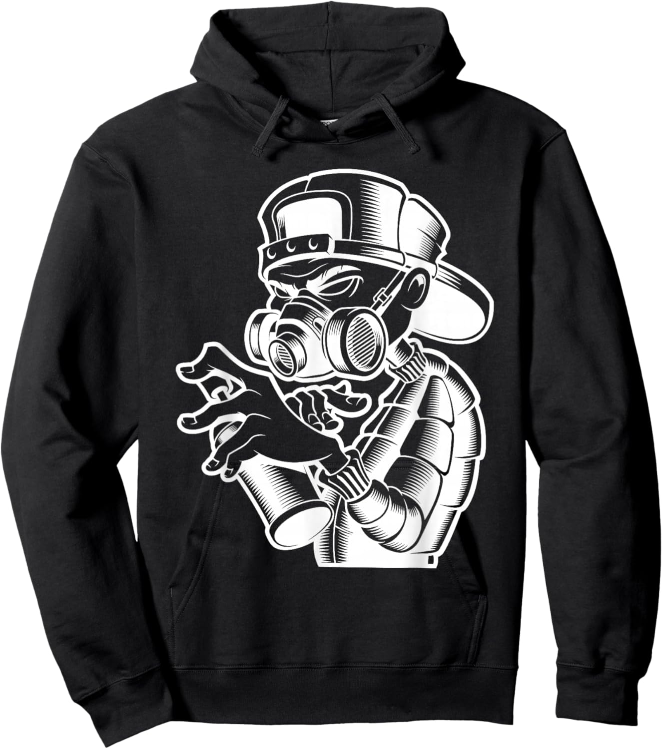 Sprayer I Street Art Artist Spray Can Street Artist Hoodie - Hoodie | Black