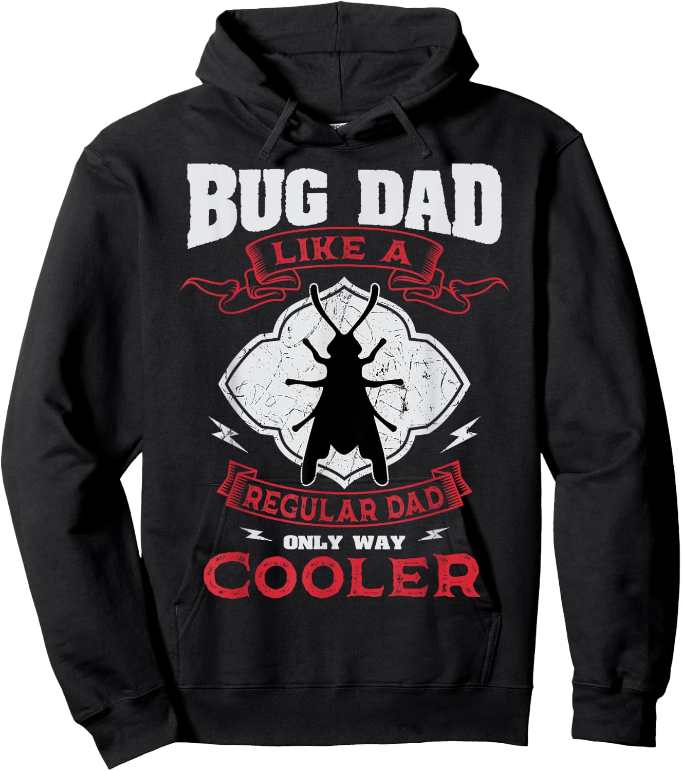 Entomologist Bug Dad Entomology Insect Lover Father's Day Hoodie - Hoodie | Black