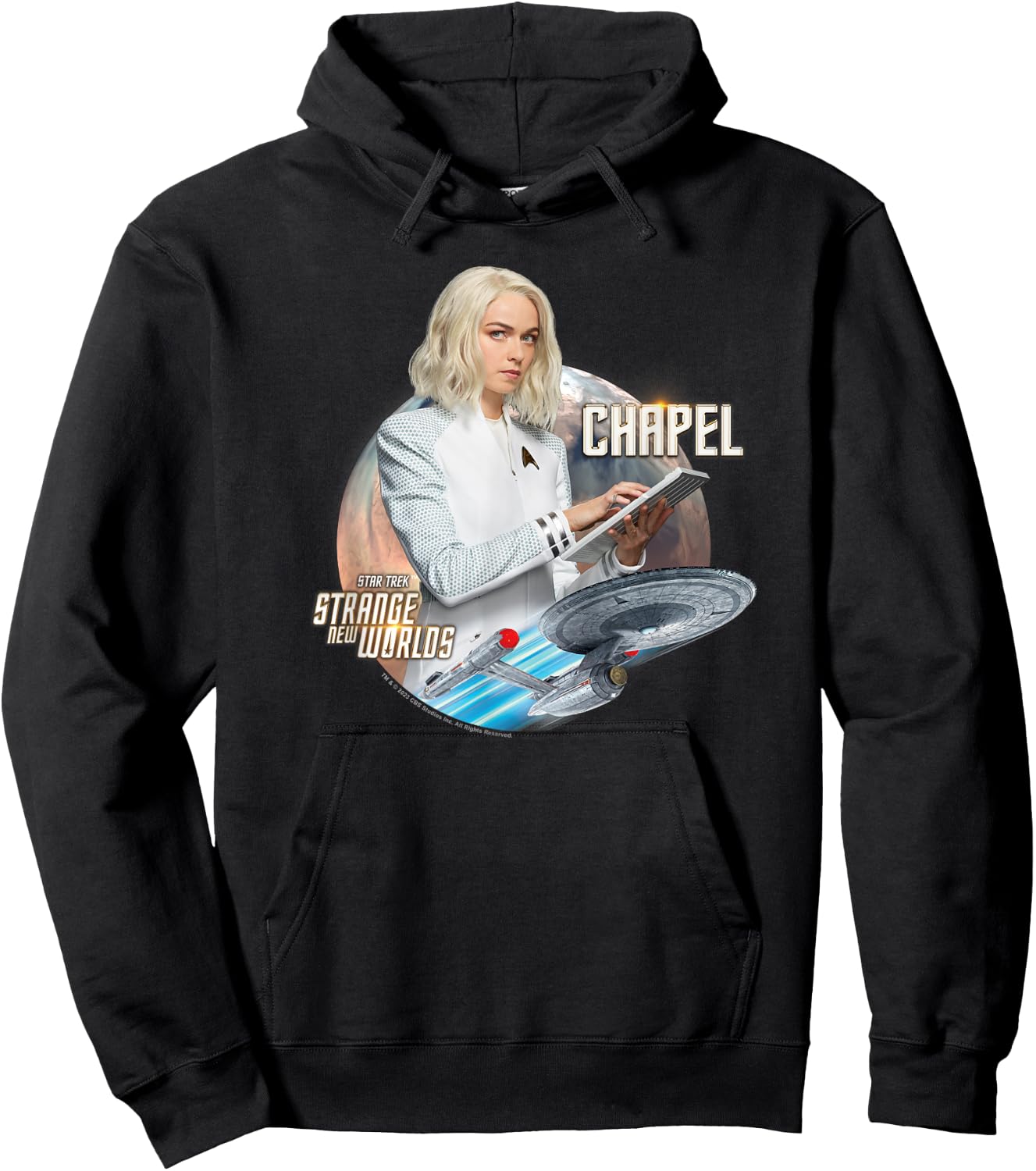 Star Trek Strange New Worlds Nurse Chapel Hoodie - Hoodie | Black