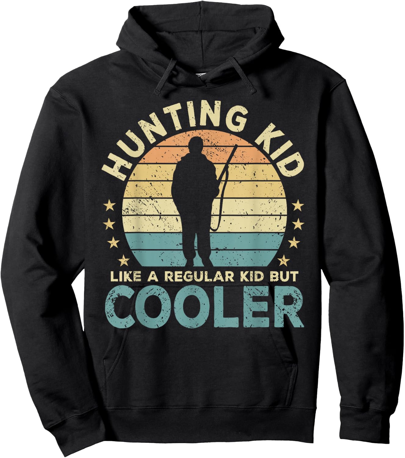 Hunting Kid Funny Hoodie - Hoodie | Black