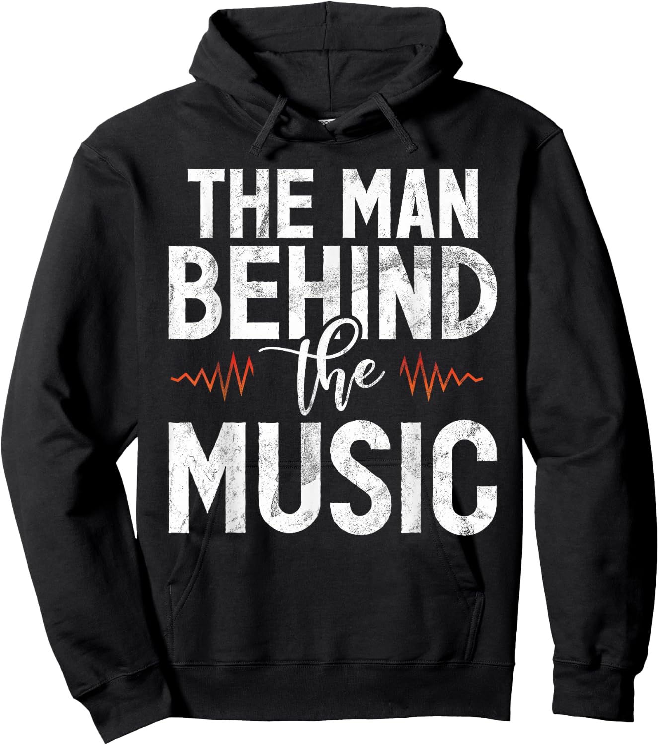 The Man behind the Music DJ Hoodie - Hoodie | Black
