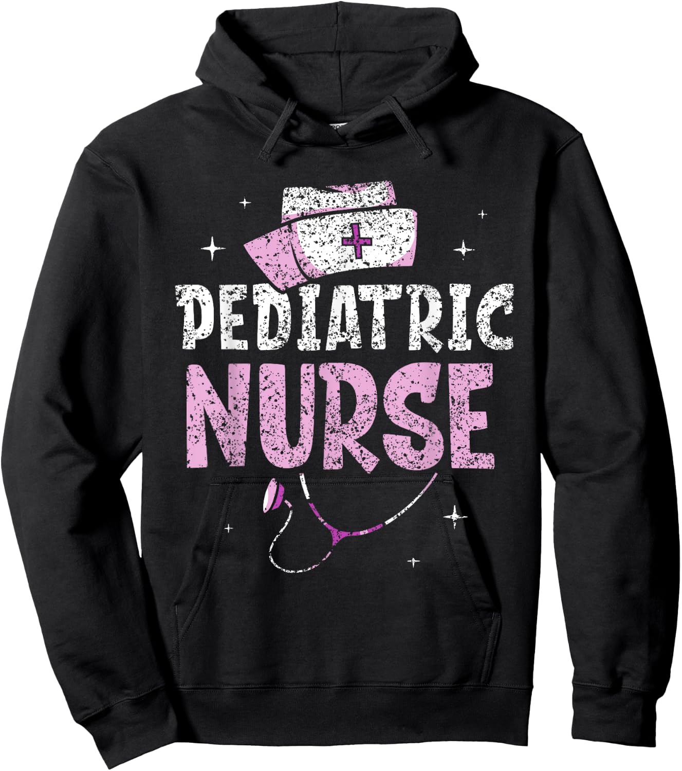 Pediatric Nurse Pediatrics Nurses Nursing Hoodie - Hoodie | Black