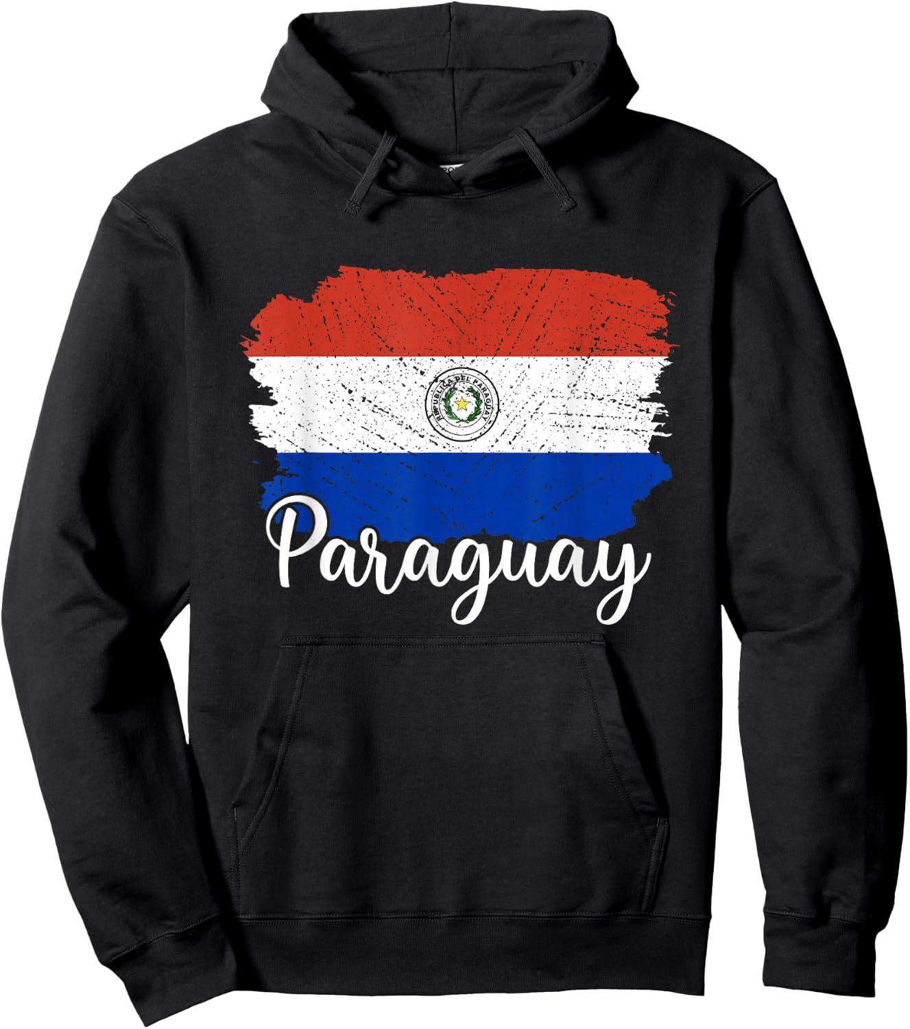 Paraguay Flag Men Women Kids Paraguay Country Hoodie - Hoodie | Black