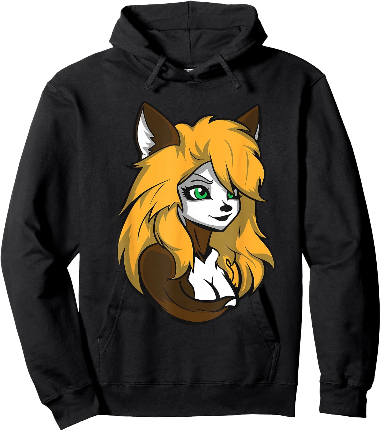 Furry Fandom Cosplay - Furs Fursona Fursuiter Fursuits Hoodie - Hoodie | Black
