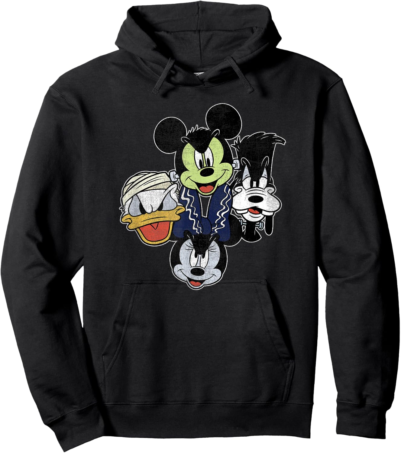 Disney Mickey and Friends Halloween Group Shot Costumes Hoodie - Hoodie | Black