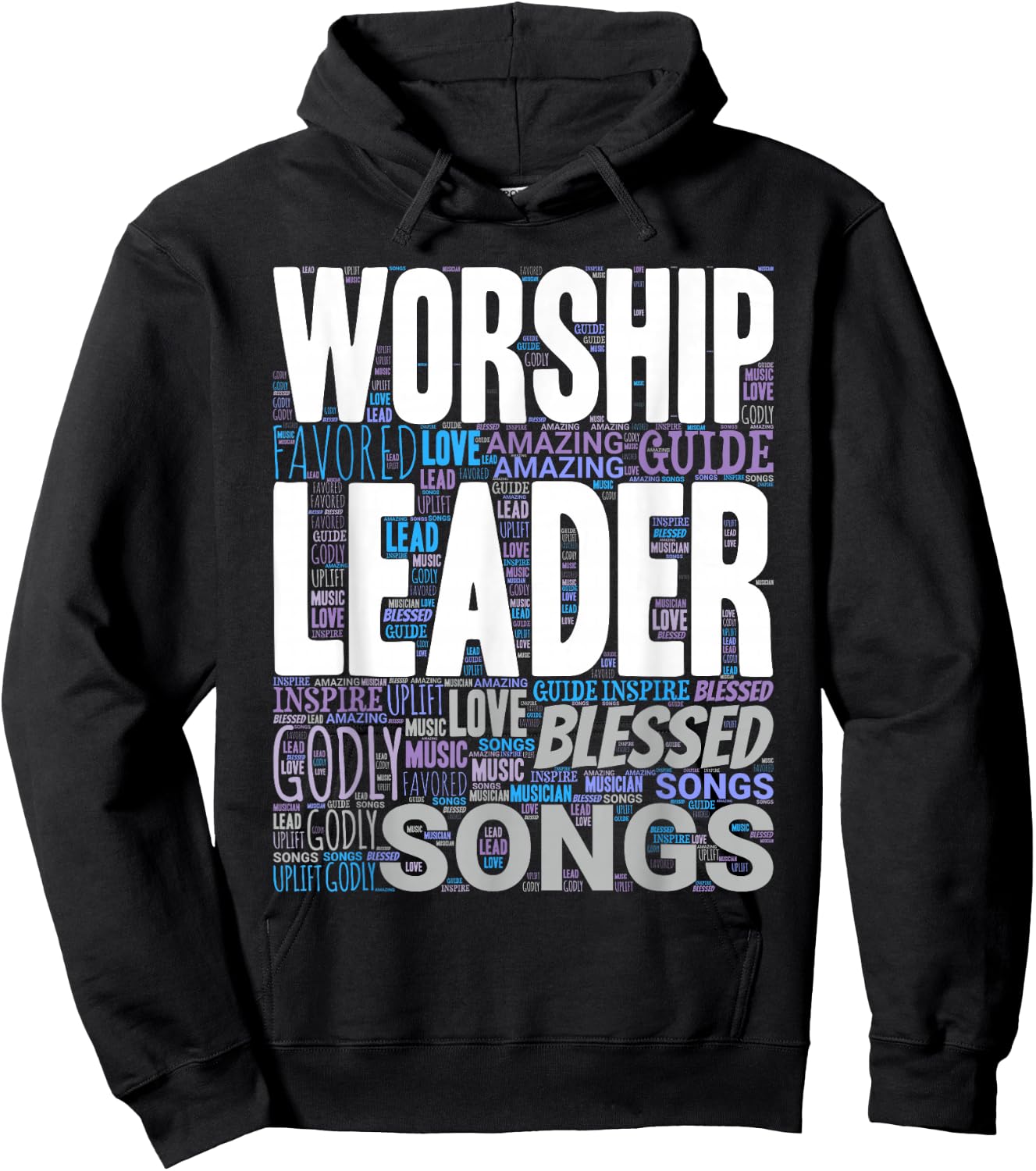 Worship Leader Church Musician Hoodie - Hoodie | Black