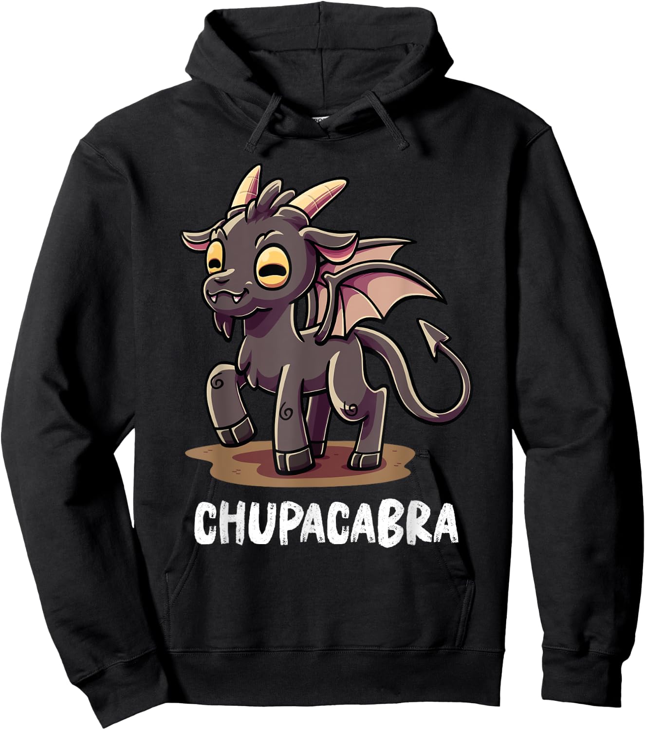 Chupacabra Local Cryptid Shirt Monster Cryptozoology Hoodie - Hoodie | Black