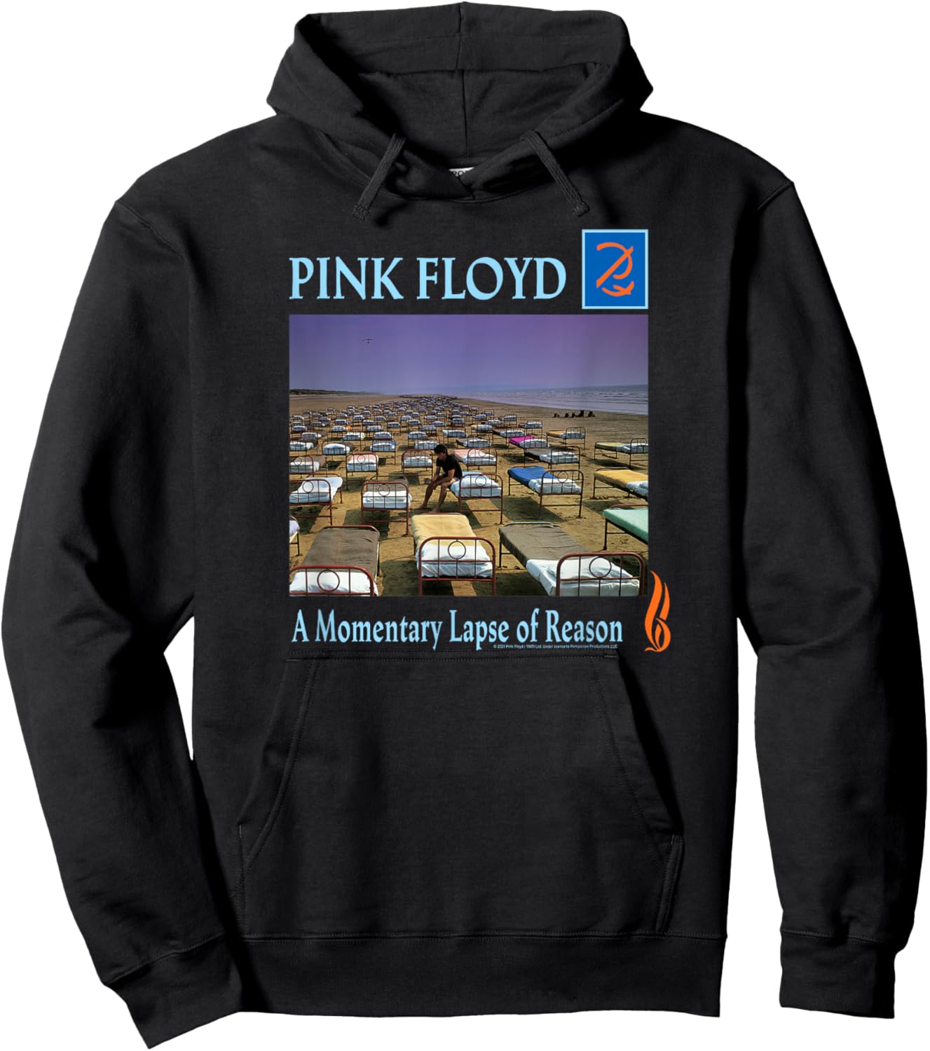 Pink Floyd A Momentary Lapse of Reason Album Cover Hoodie - Hoodie | Black