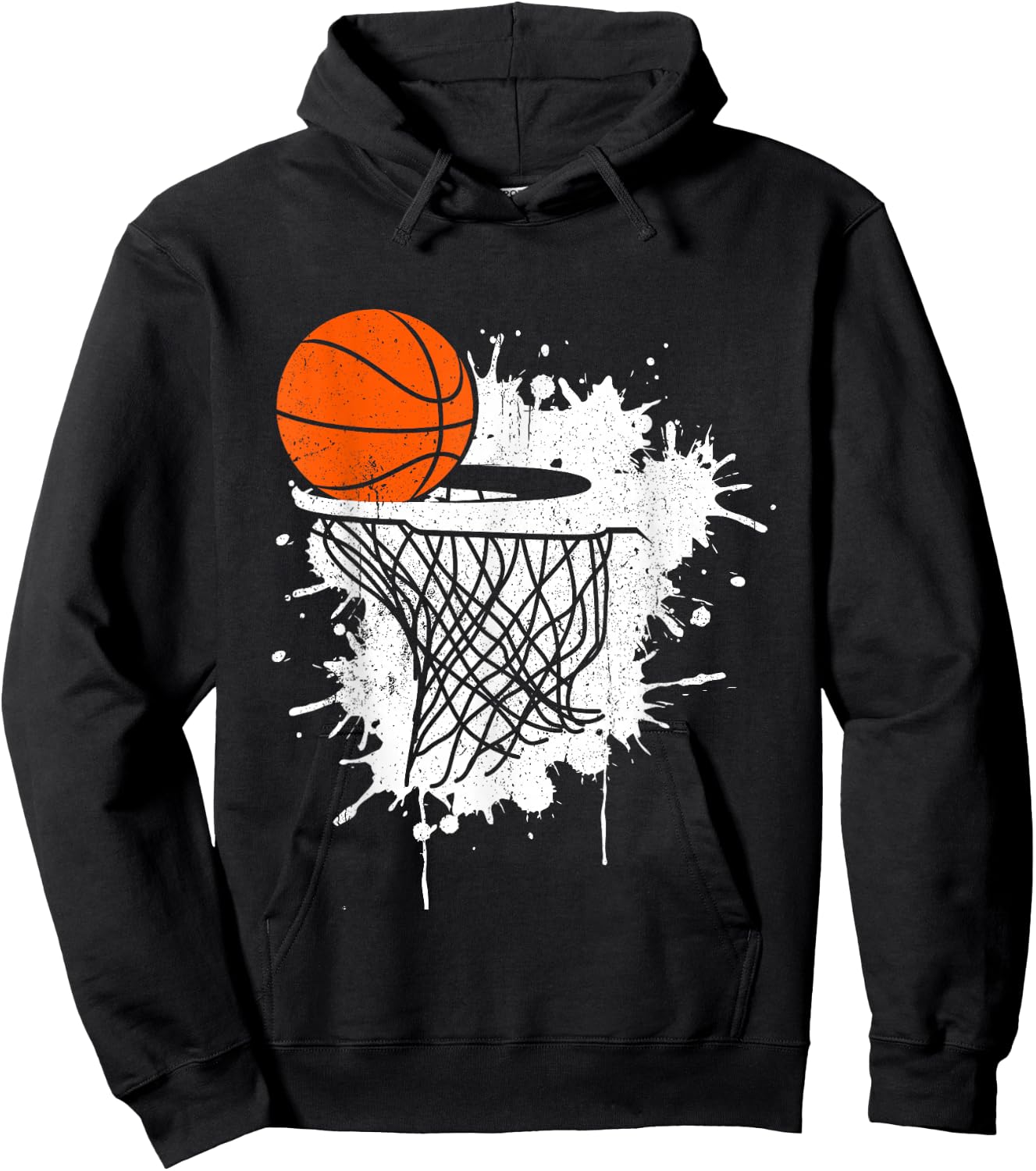 Basketball Gift Coach Player Boys Girls Men Youth Baller Small Hoodie - Hoodie | Black