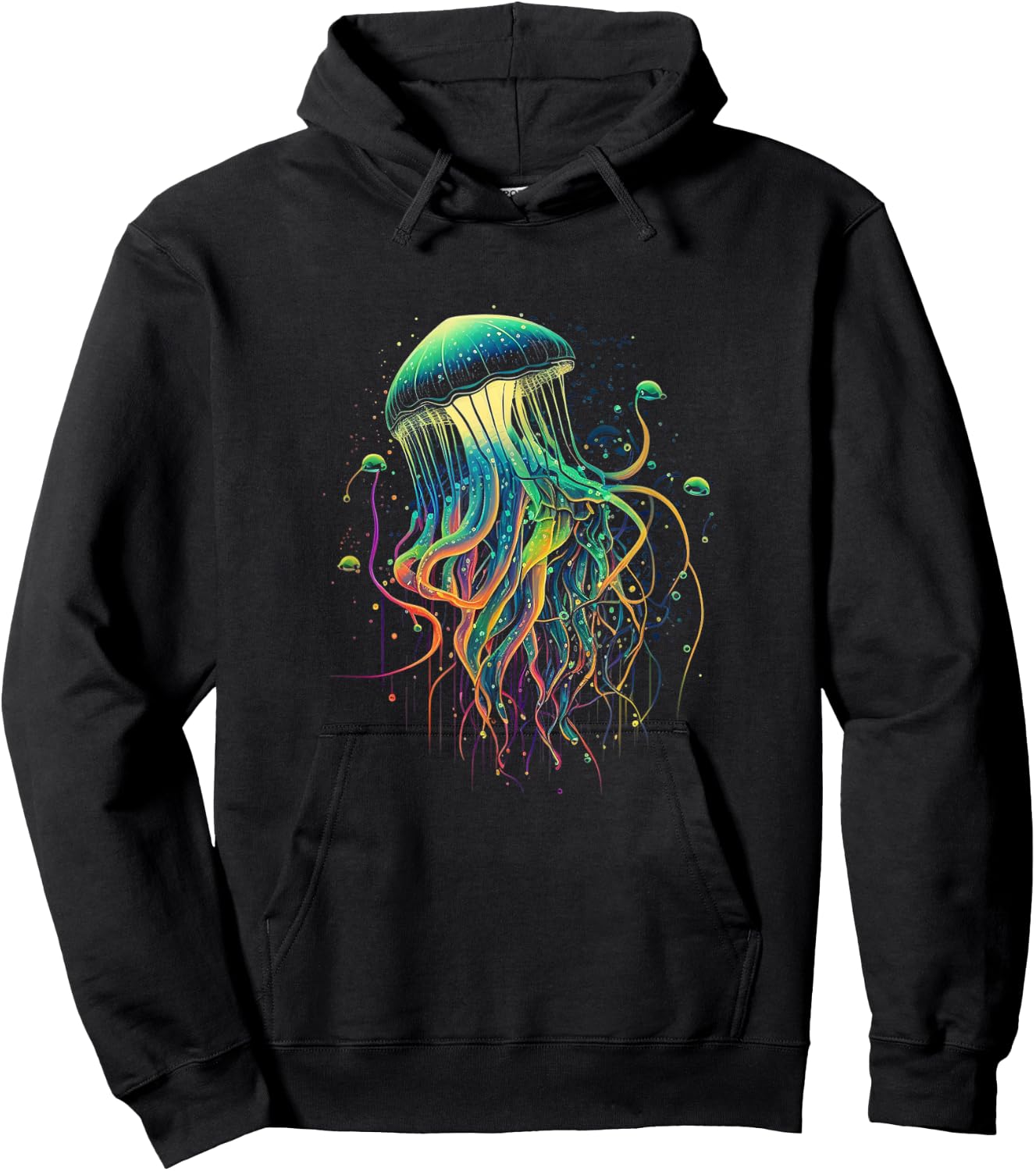 Jellyfish Ocean Animal Scuba Diving Jelly Fish Hoodie - Hoodie | Black