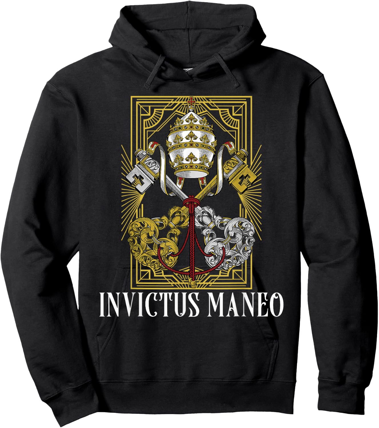 Catholic Holy See Latin Mass Vatican Hoodie - Hoodie | Black